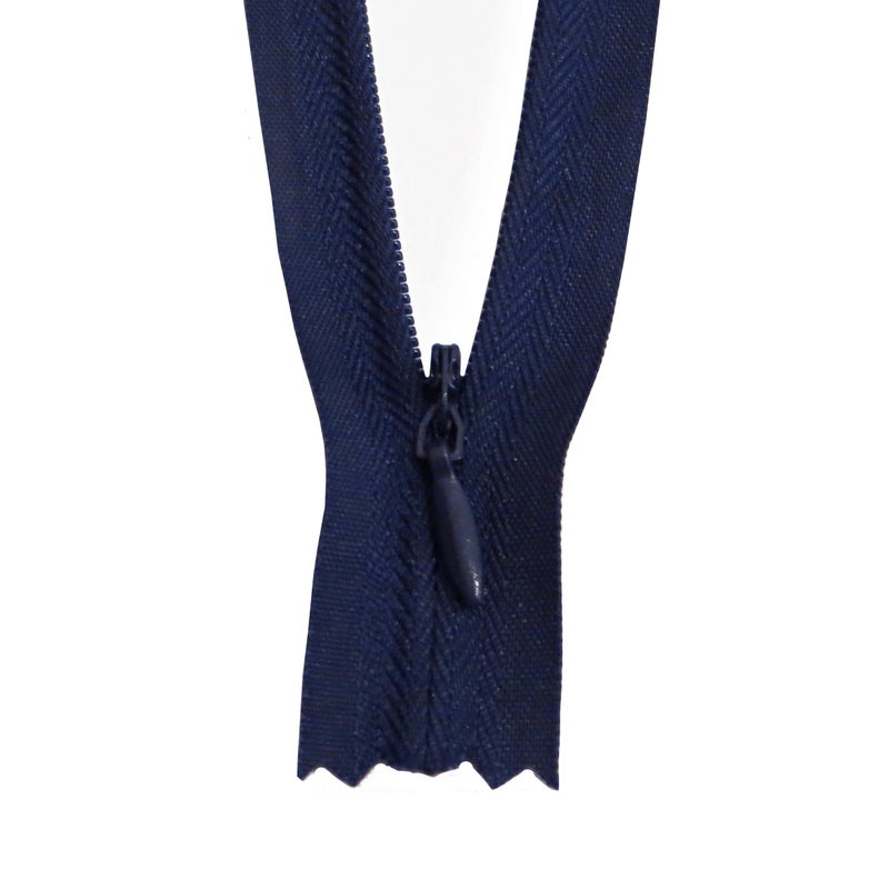 Seeking ROAM Invisible Zippers, Nylon Coil, #3, 2 Pieces (Navy, 18") - Image 3